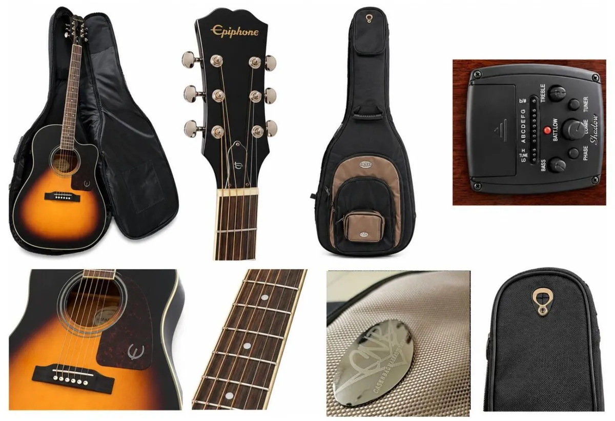 Epiphone Acoustic guitar bundle / Brand New - Image 4