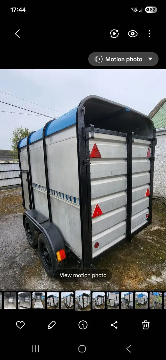 8x5 cattle trailer - Image 1
