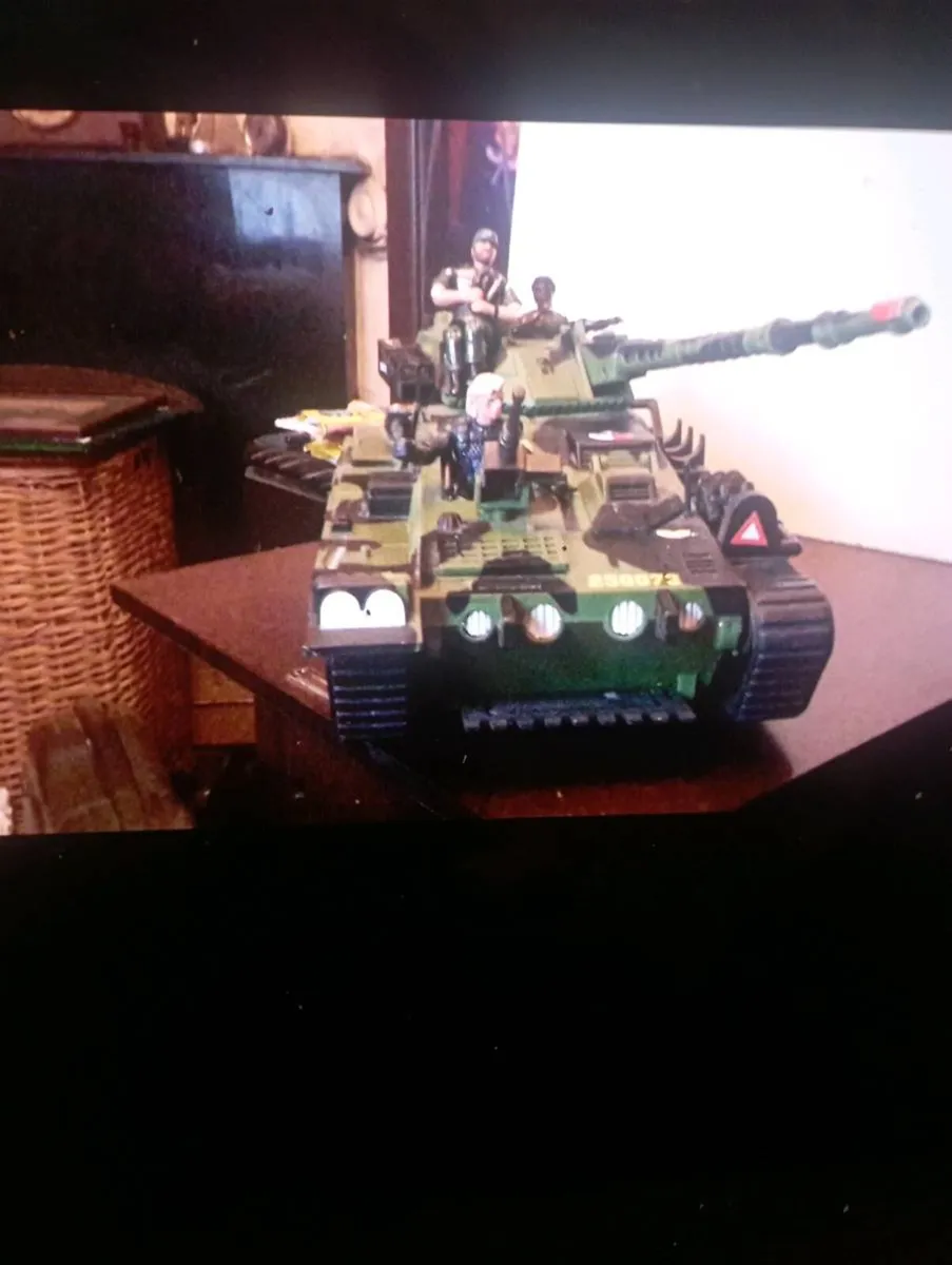 VINTAGE 1986  LANARD THE CORPS  MARAUFDERS TANK - Image 2