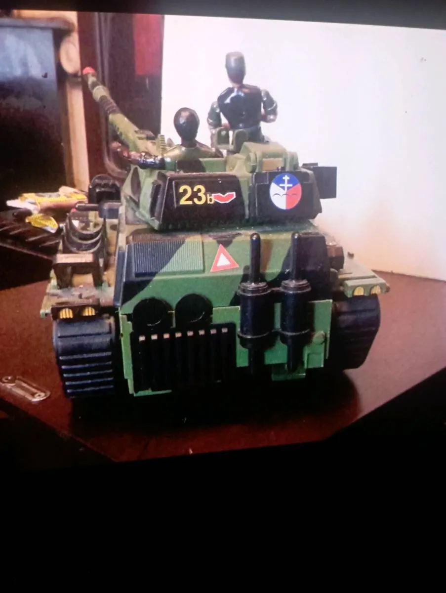VINTAGE 1986  LANARD THE CORPS  MARAUFDERS TANK - Image 4