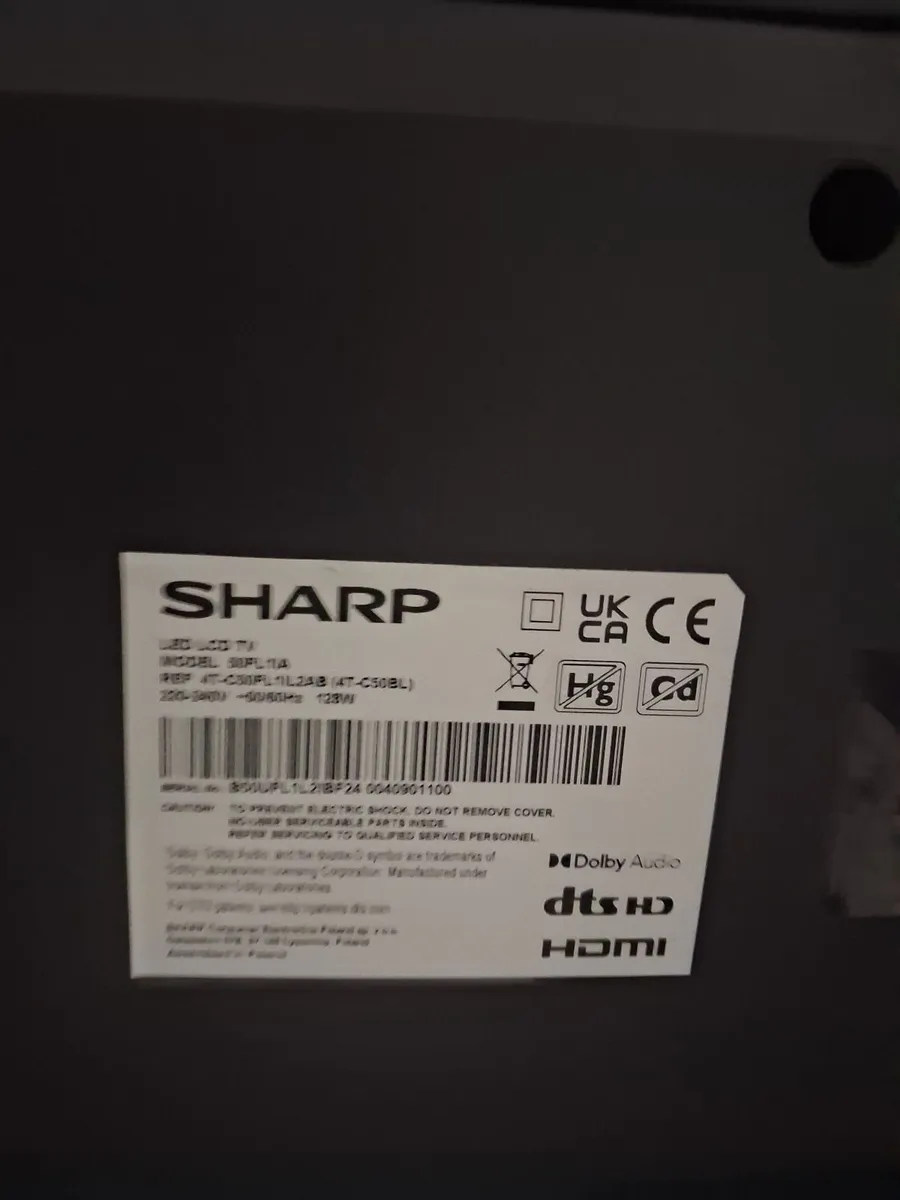 50 inch Sharp smart tv - Image 4