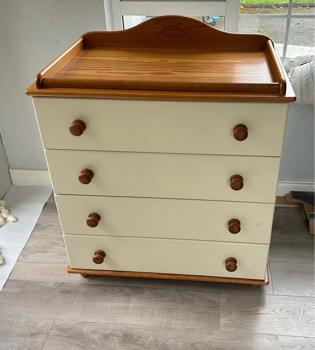 Baby changing drawer unit/ Next to me sleeper - Image 1
