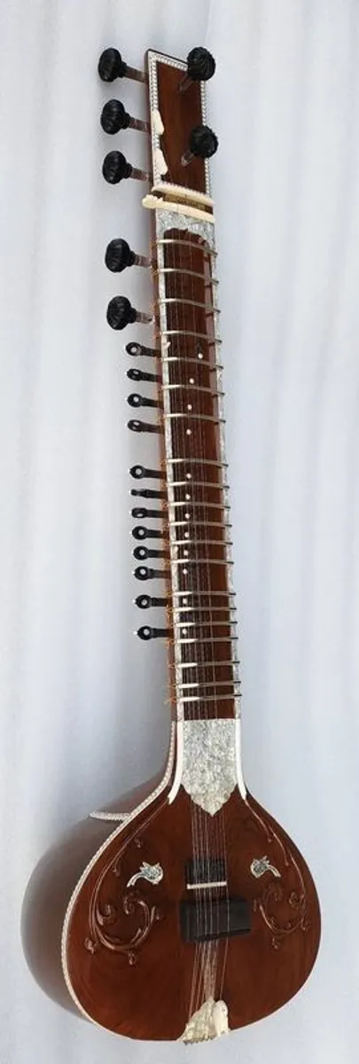 Sitar Teakwood VK style Shahidali - Image 4