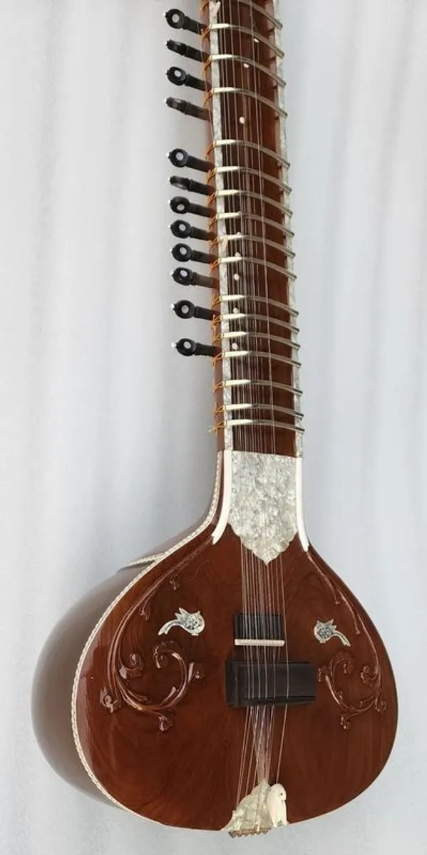 Sitar Teakwood VK style Shahidali - Image 3