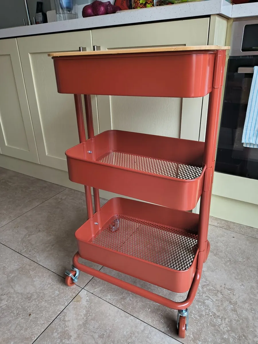IKEA Trolley with Chopping Board - Image 1