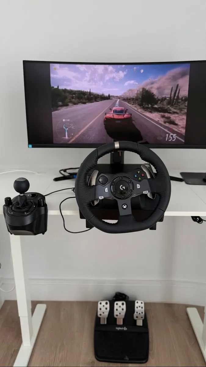 Logitech G920 Wheel, Pedals and Shifter - Image 3