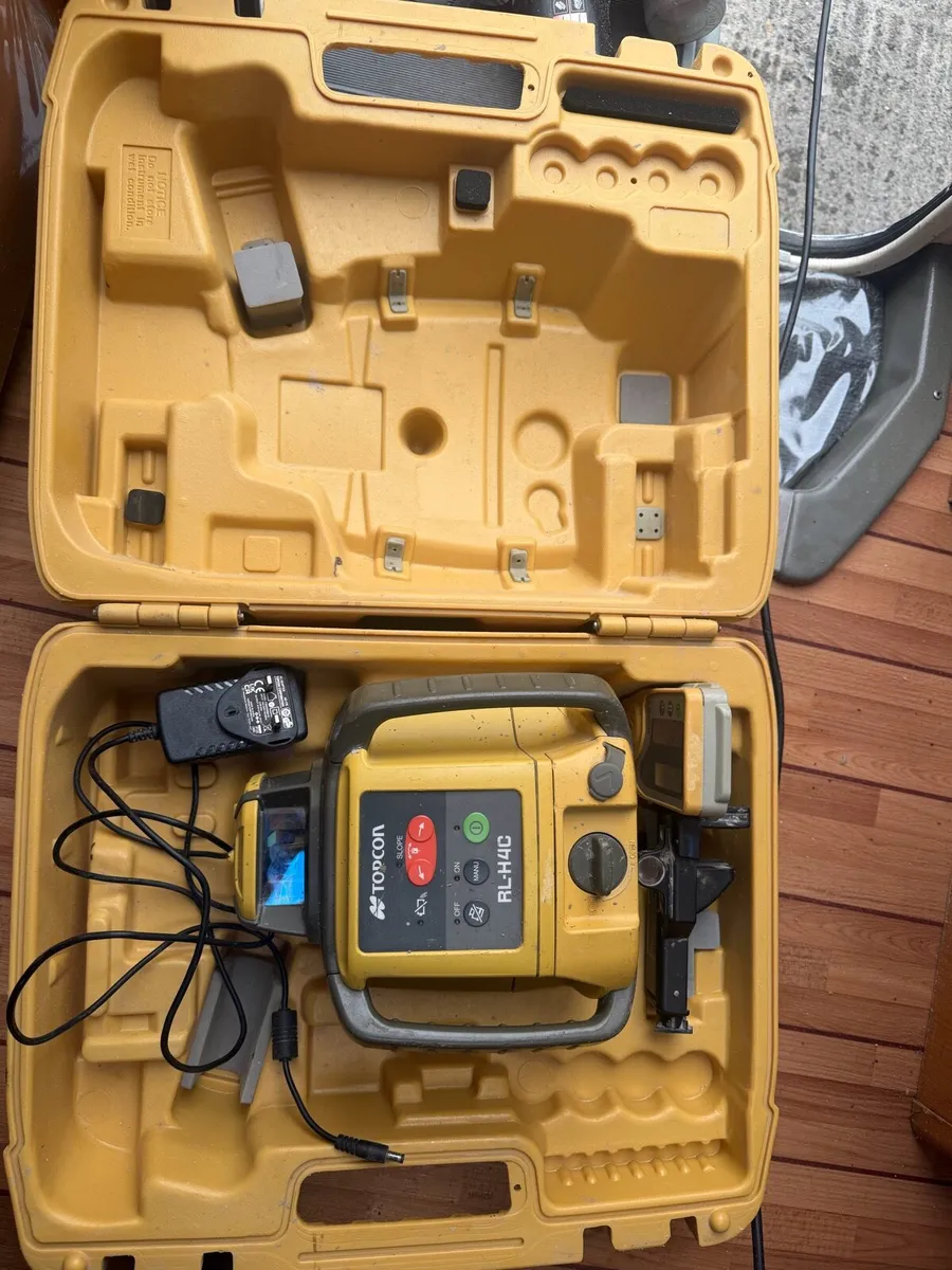 Topcon rl h4c self levelling rotary laser - Image 1