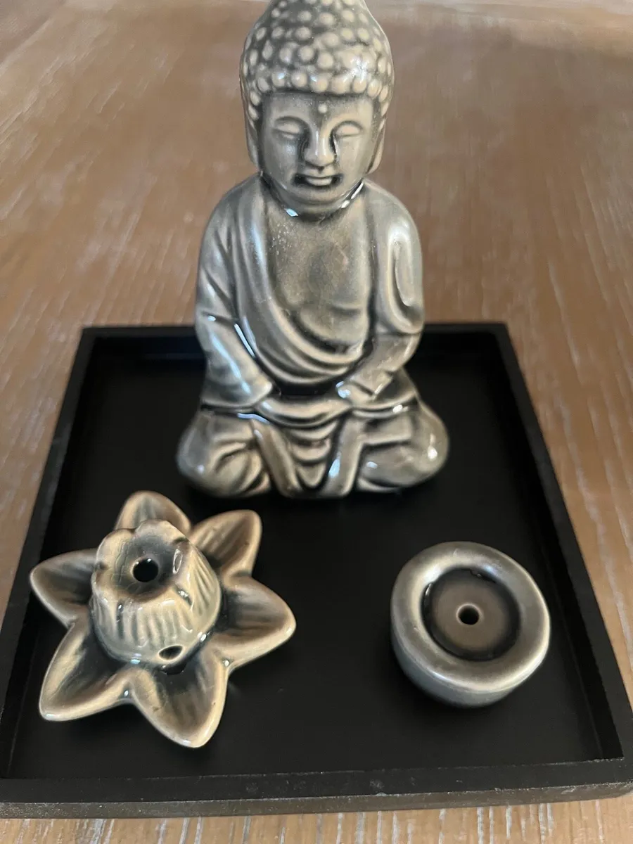 Incense burner set with incense sticks - Image 3