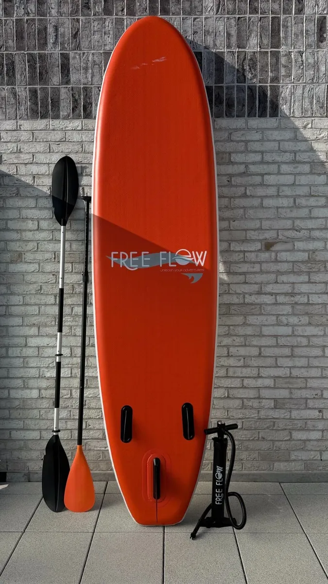 SereneLife Inflatable SUP – Full Set + FREE Kayak - Image 2