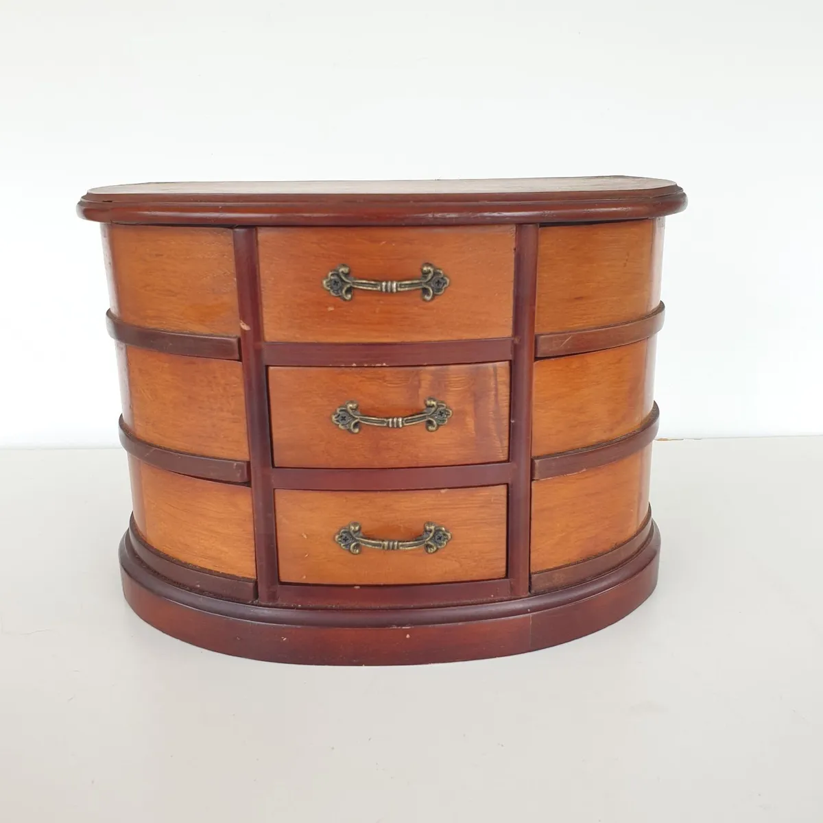 Jewellery box Mele design wooden - Image 1