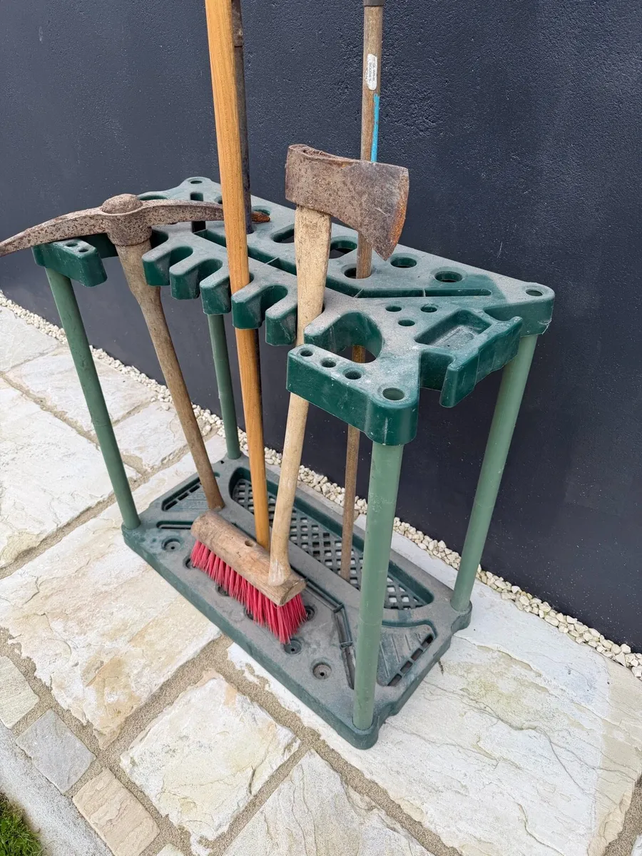 Garden tool rack stand&tools - Image 4