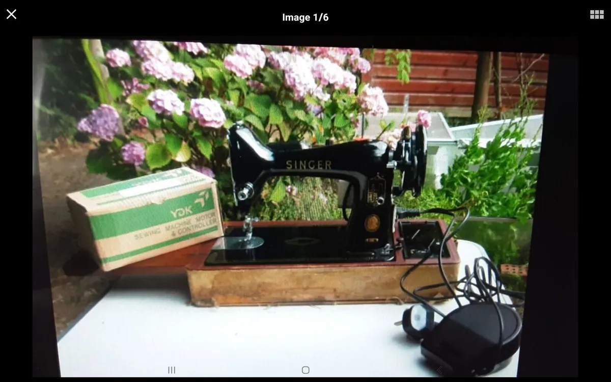 SINGER SEWING MACHINE NEW MOTOR - Image 1