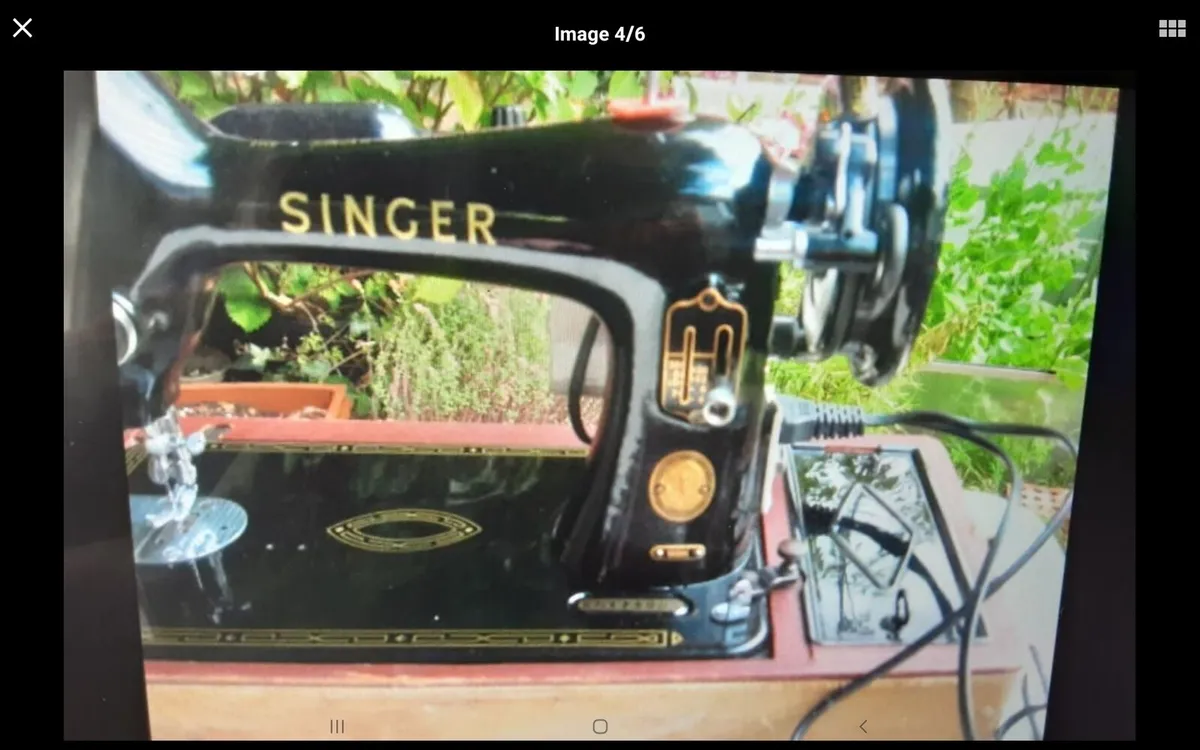 SINGER SEWING MACHINE NEW MOTOR - Image 4