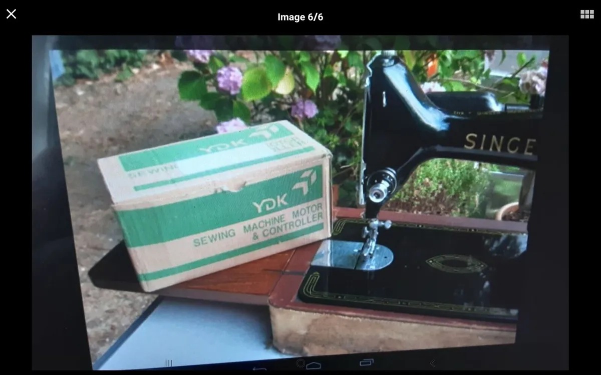 SINGER SEWING MACHINE NEW MOTOR - Image 2