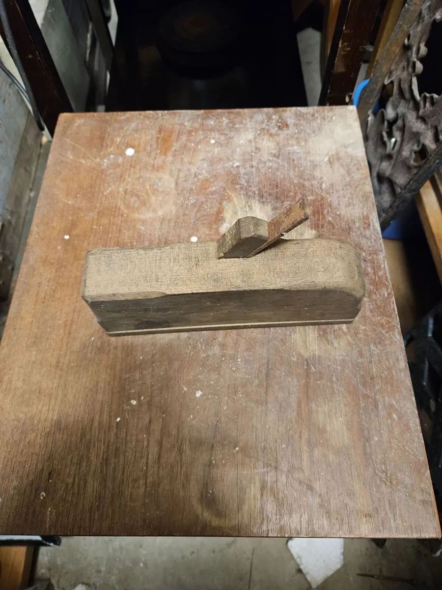 Vintage Wood Planer - Image 1
