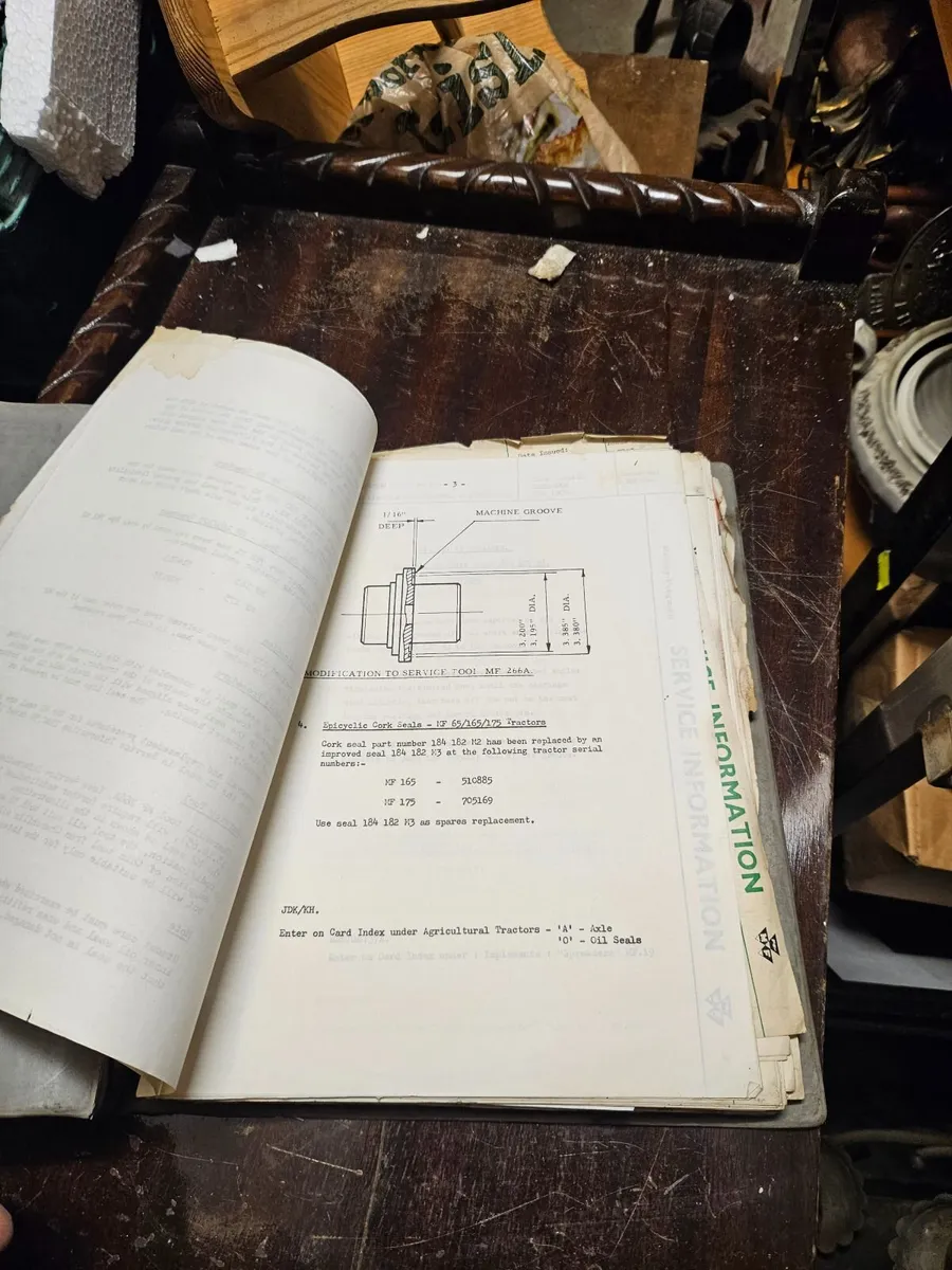 Vintage Massey Ferguson Parts Manual - Image 4