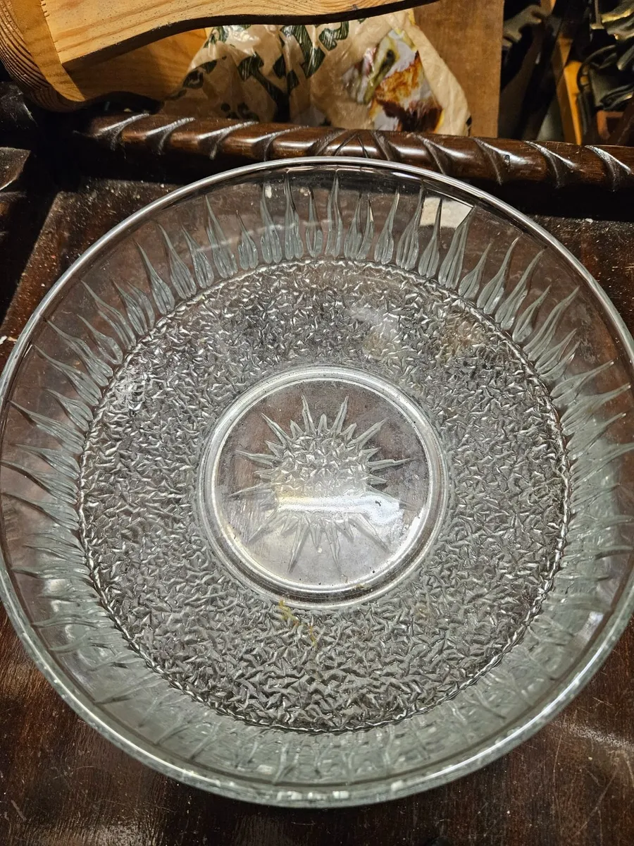 Vintage Glass Bowl - Image 2
