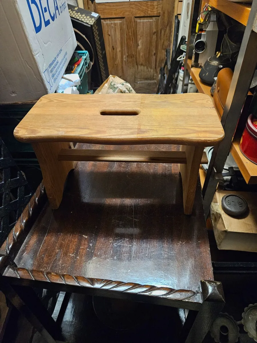 Pine Foot Stool - Image 2