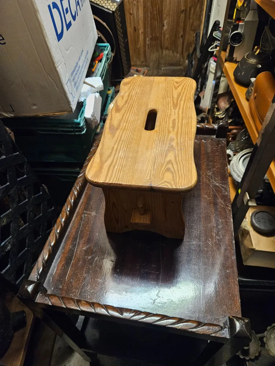 Pine Foot Stool - Image 4