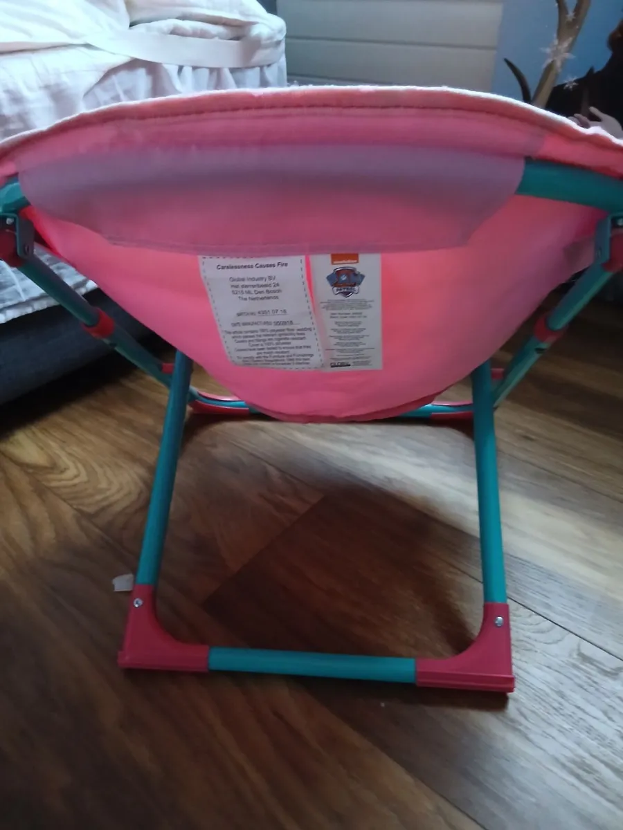 Foldable Paw patrol kid chair - Image 2