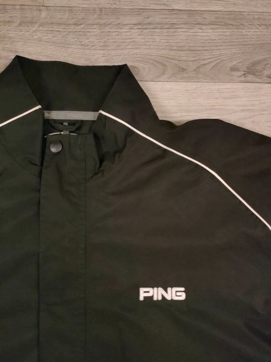 Ping Golf Rain Jacket Mens XL - Image 3