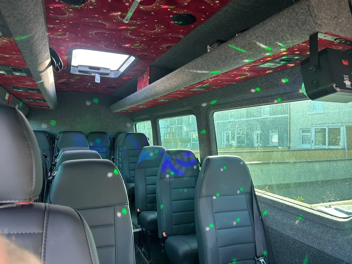 Mercedes Sprinter 16 passenger with boot - Image 3