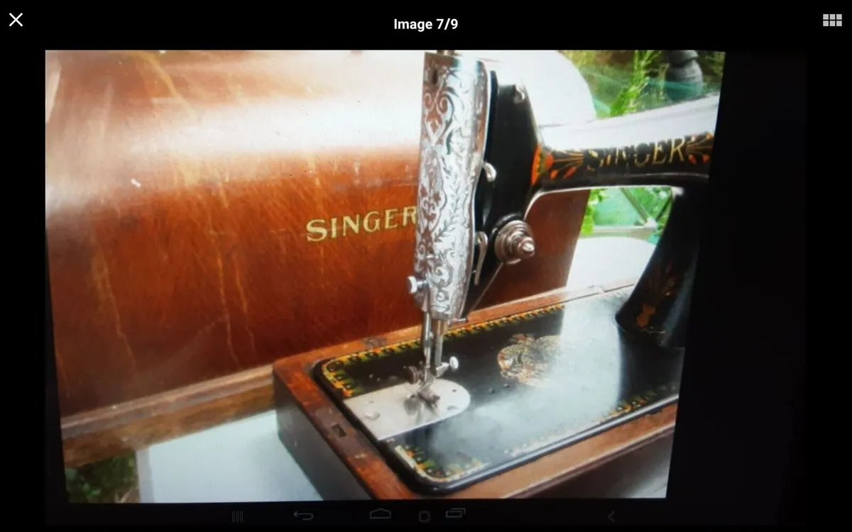 SINGER 66K LOTUS SEWING MACHINE - Image 3