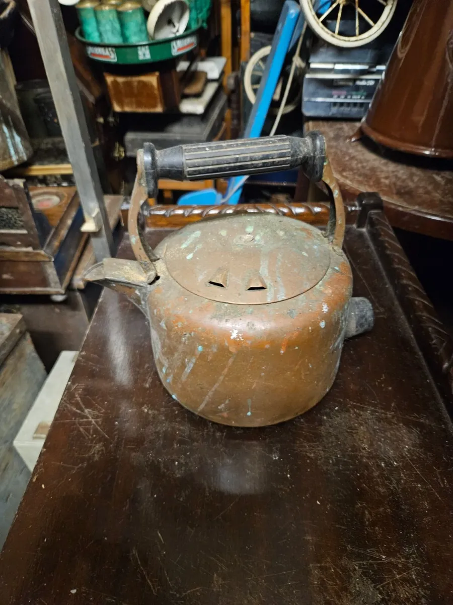 Vintage Copper Kettle - Image 2