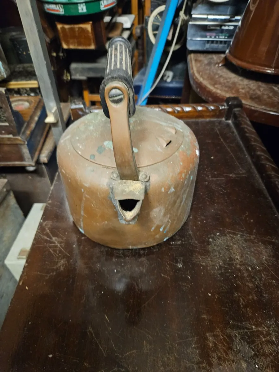 Vintage Copper Kettle - Image 1