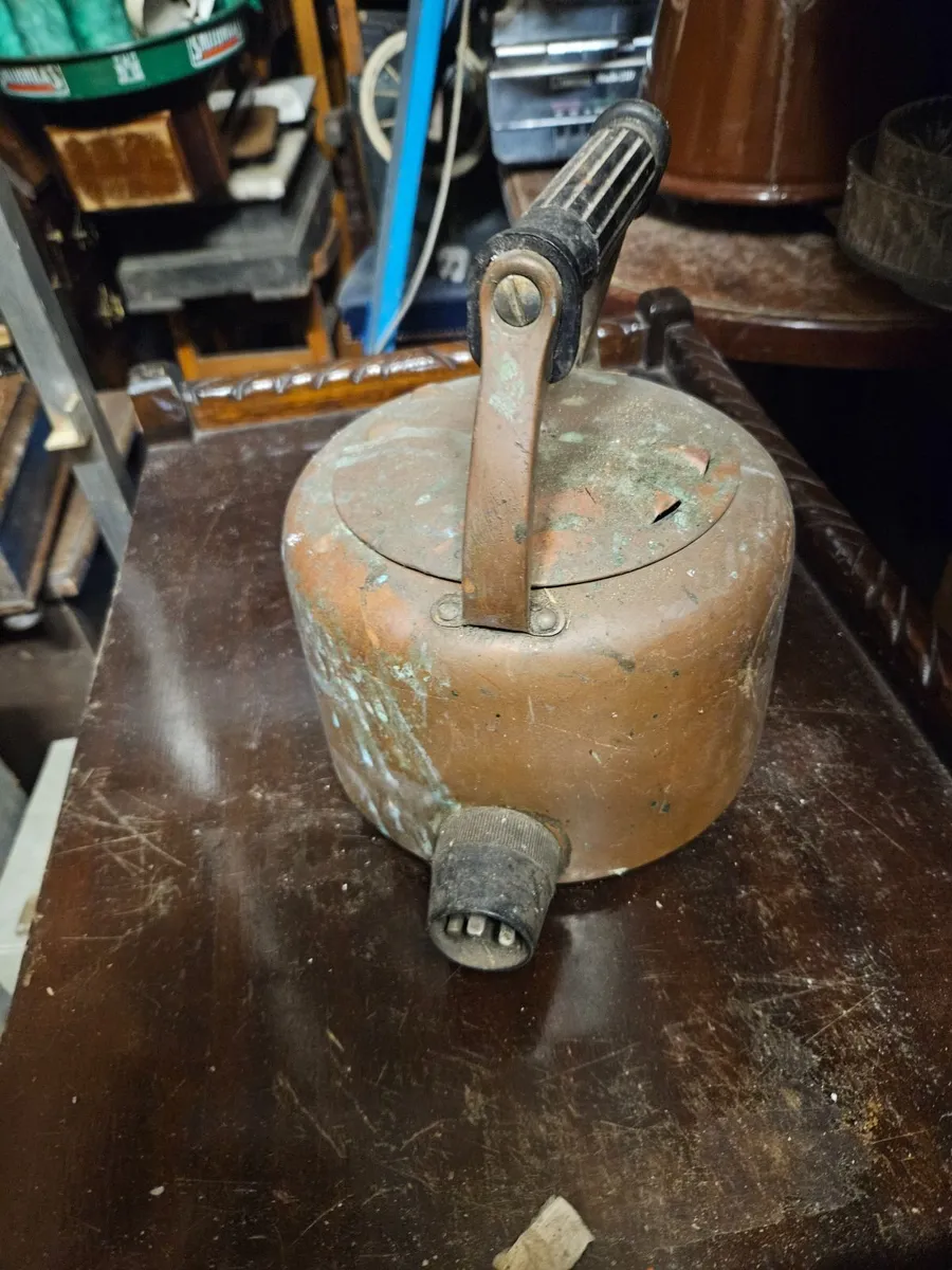 Vintage Copper Kettle - Image 3