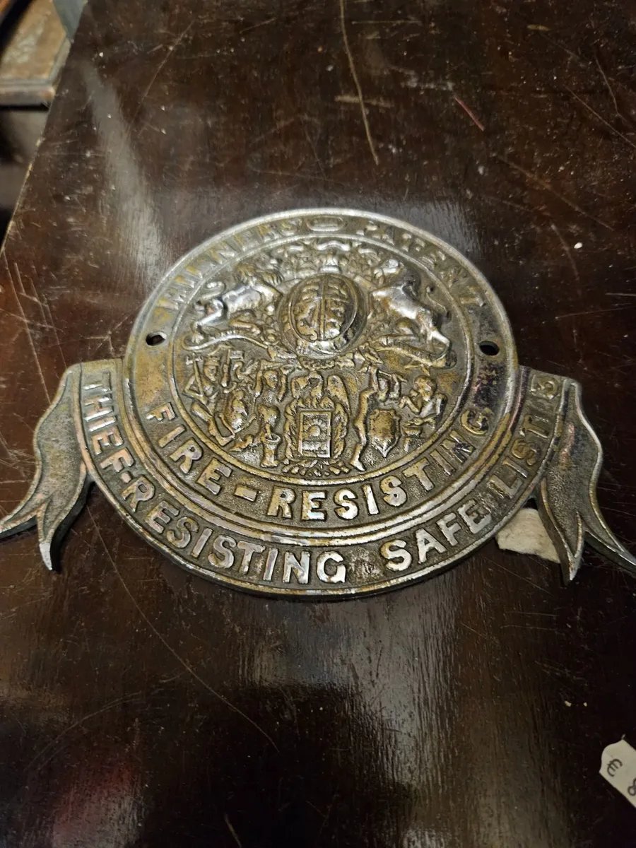 Vintage Milners Safe Plate - Image 3