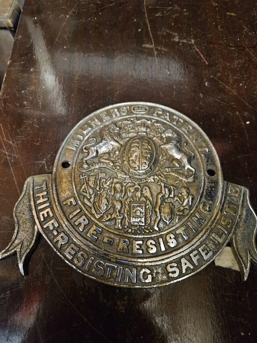 Vintage Milners Safe Plate - Image 4