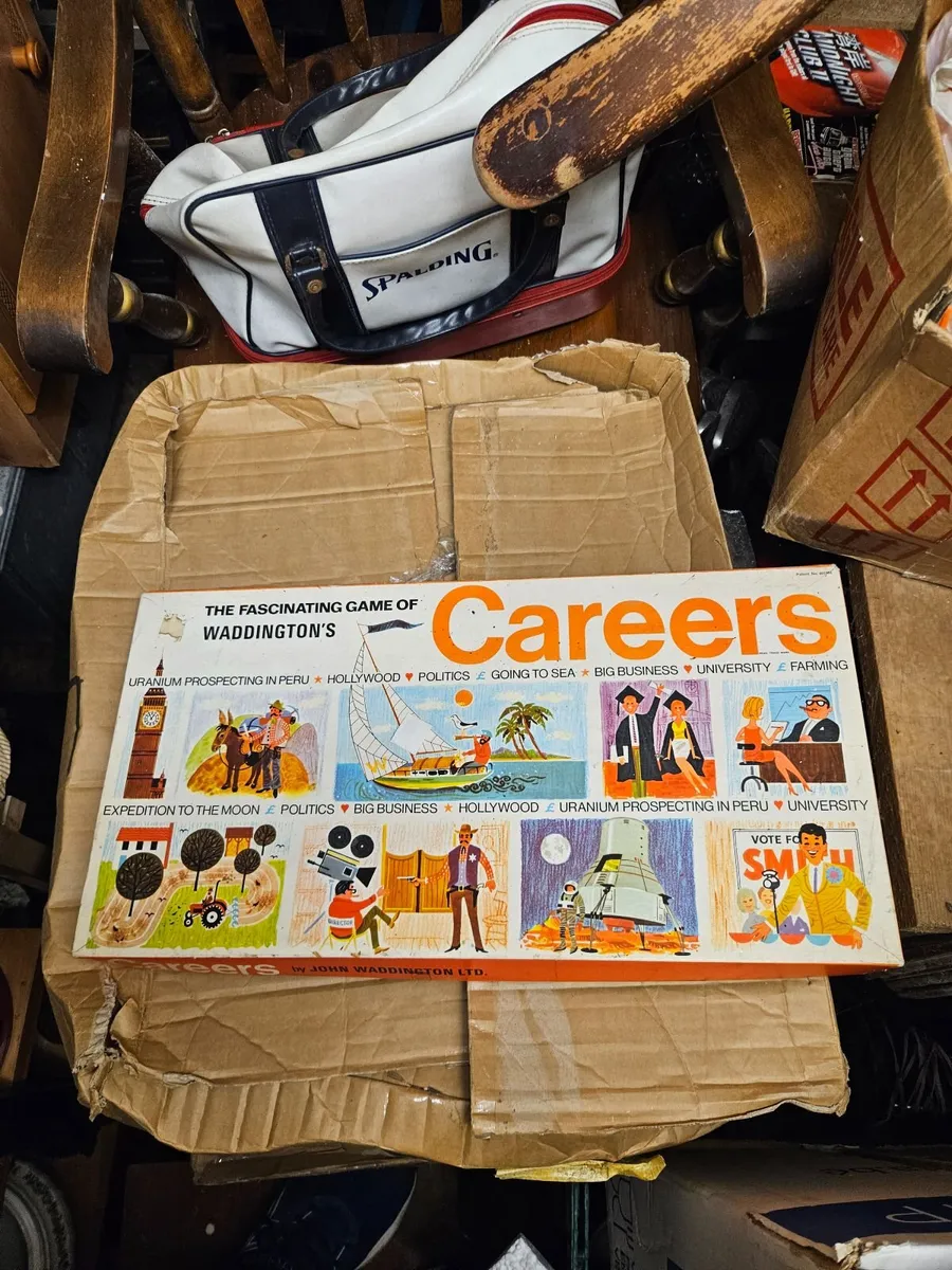Vintage Board Game Careers by Waddington - Image 1