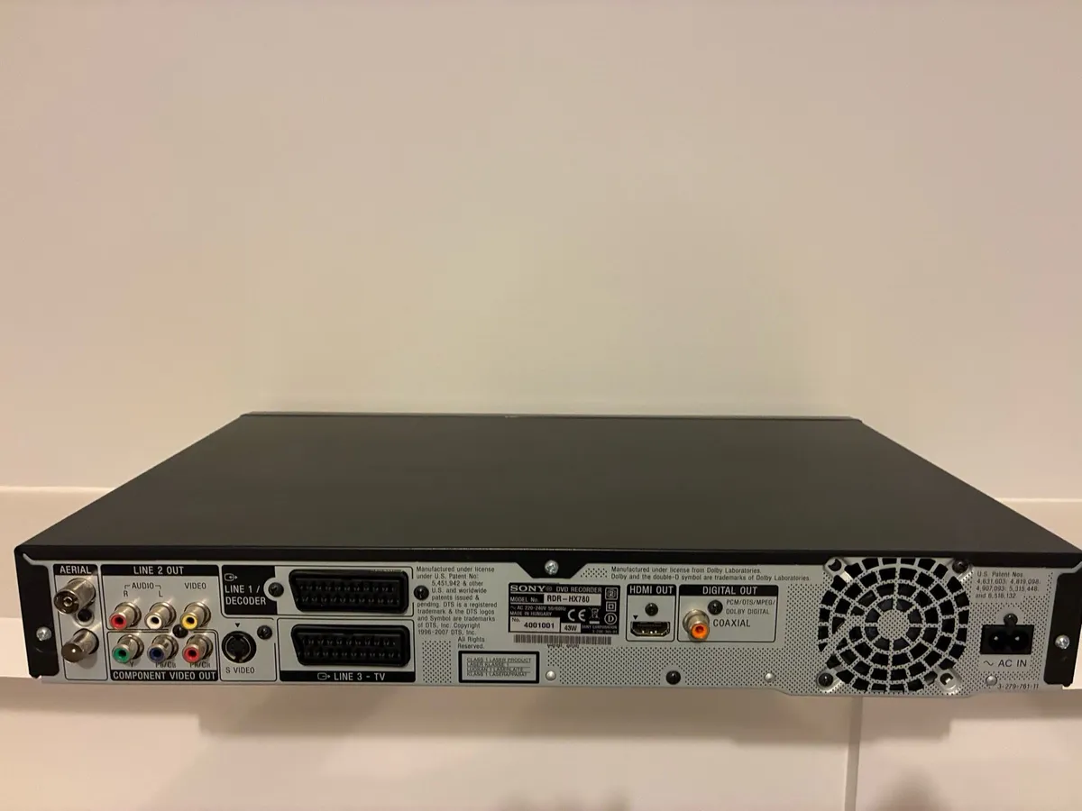 Sony DVD Player/Hard Drive Recorder - Image 2