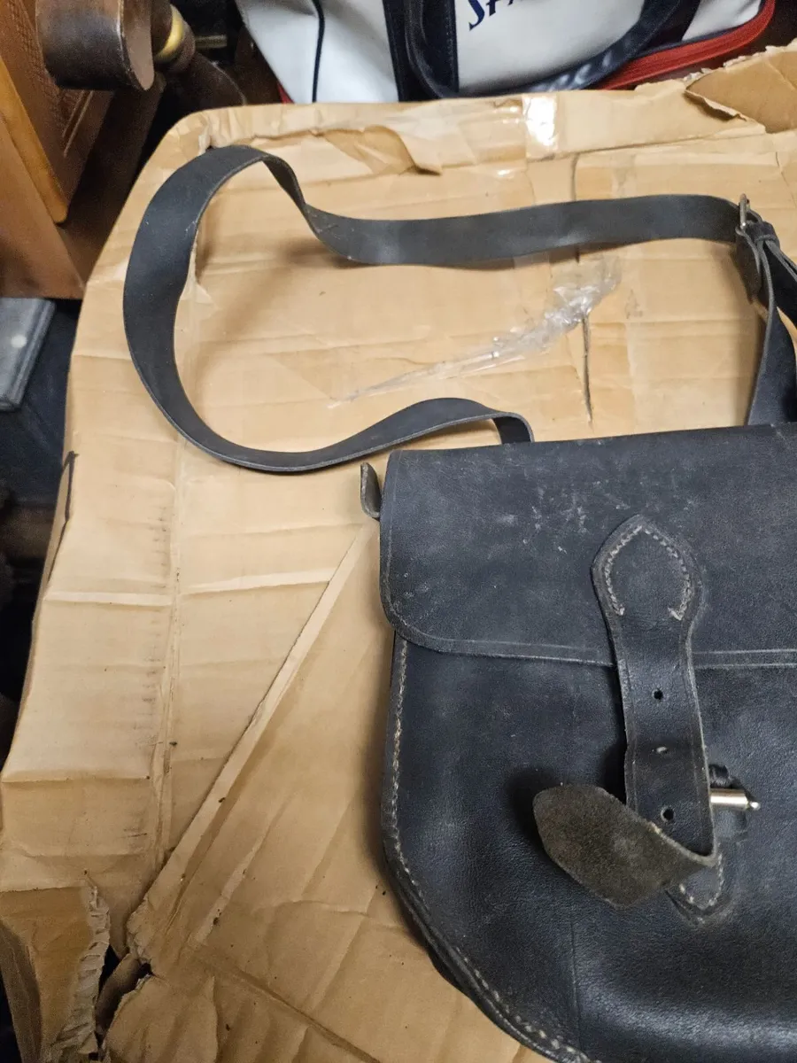 Vintage Leather Bag - Image 2