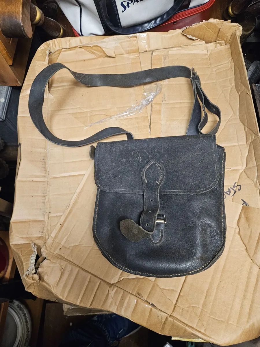 Vintage Leather Bag - Image 1