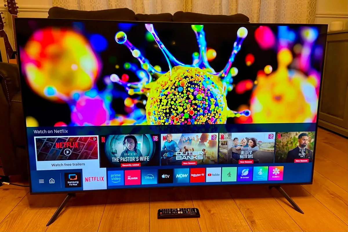 Samsung 55” Crystal UHD 4K Smart TV – Series 7 - Image 1