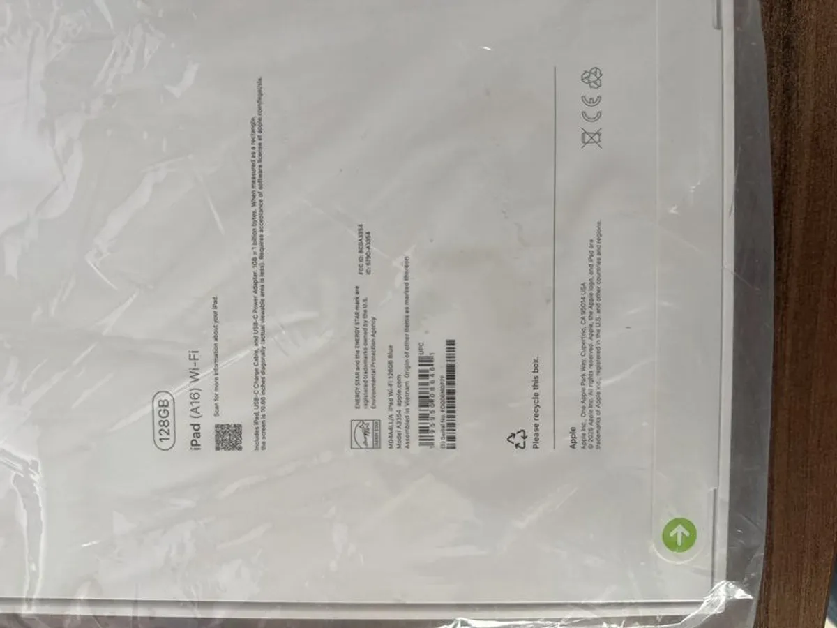 Unopened iPad 11 A16 128gb Blue - Image 2