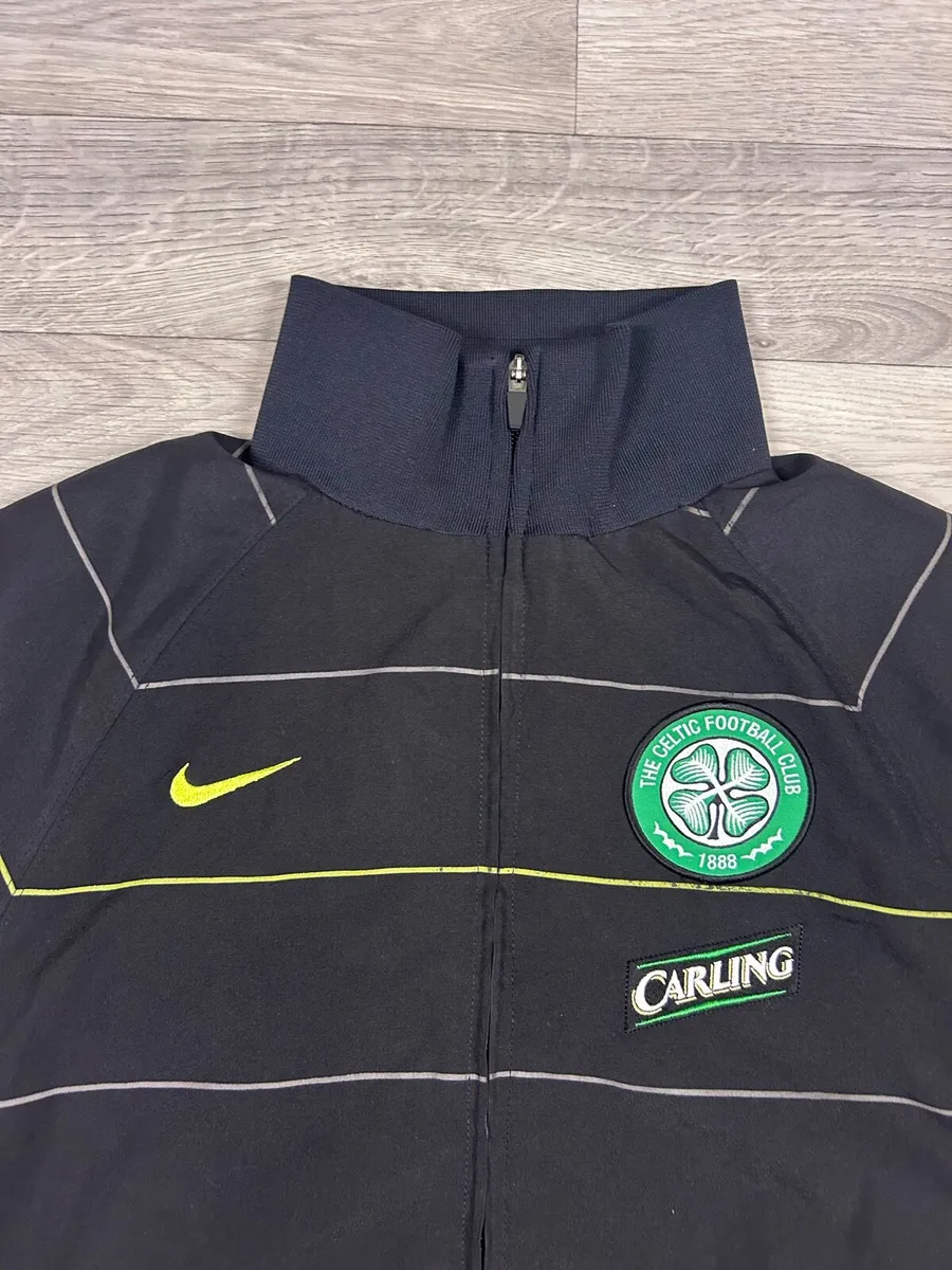 Vintage 2008 Nike Celtic Glasgow Striped Jacket M - Image 3