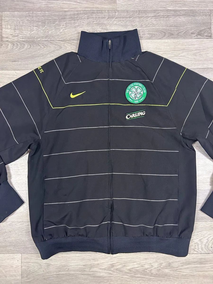Vintage 2008 Nike Celtic Glasgow Striped Jacket M - Image 2