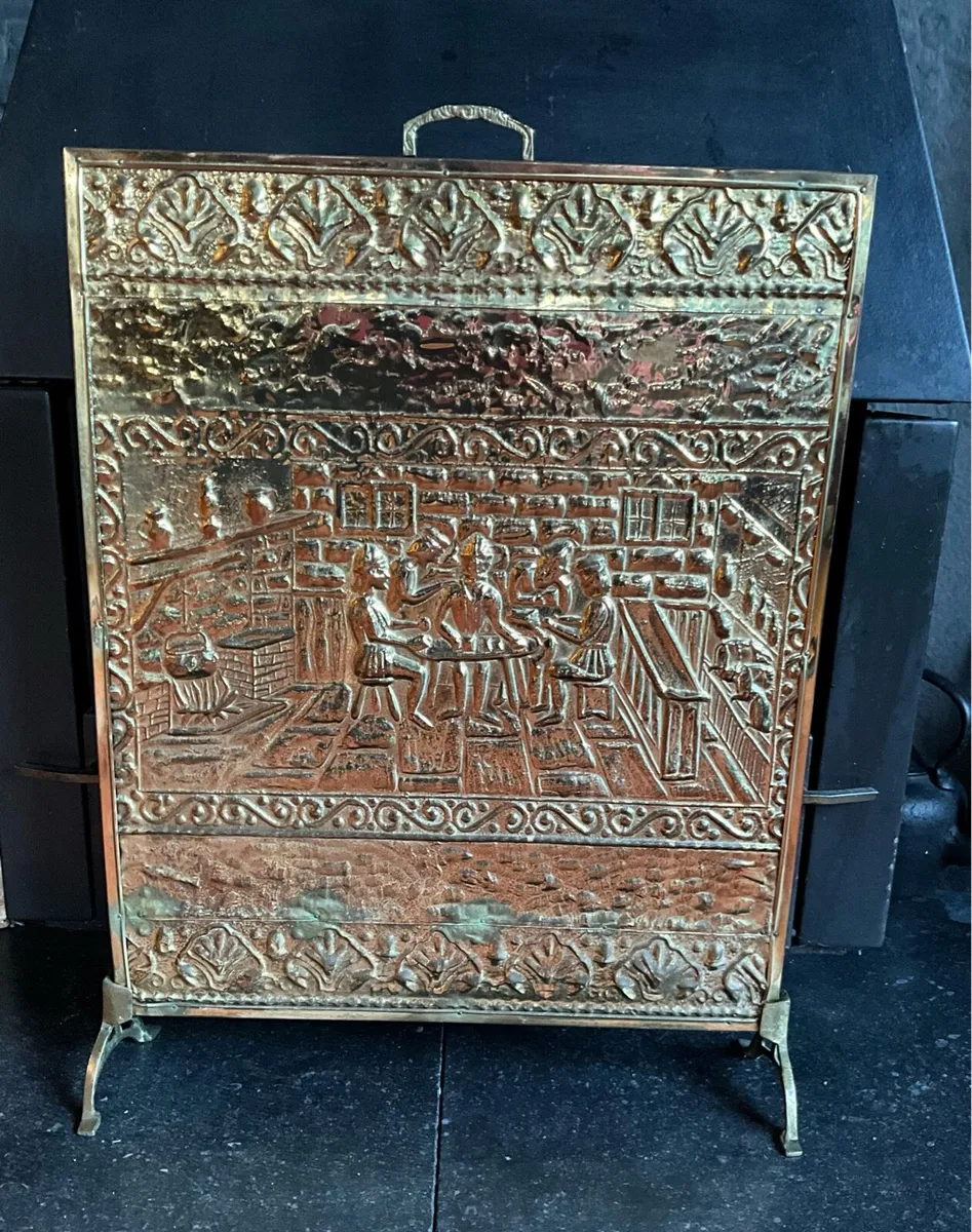 Brass Fire Screen - Image 1