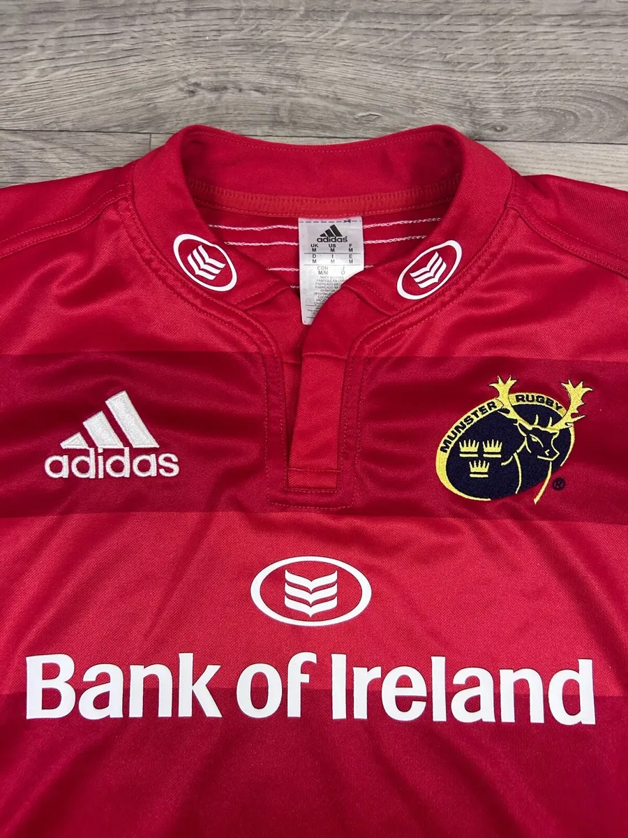Adidas Munster Rugby Jersey Shirt Mens Medium - Image 3