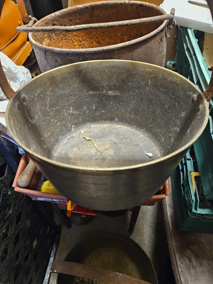 Vintage Jam Cooking Pot - Image 2