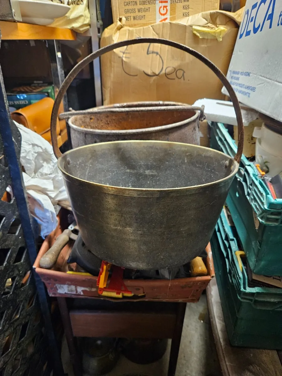 Vintage Jam Cooking Pot - Image 3