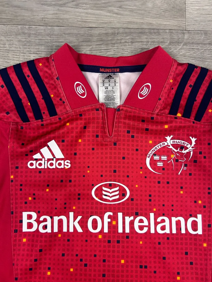 Adidas Munster Rugby Jersey Shirt Mens Medium - Image 3
