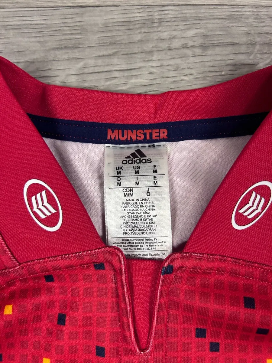 Adidas Munster Rugby Jersey Shirt Mens Medium - Image 4
