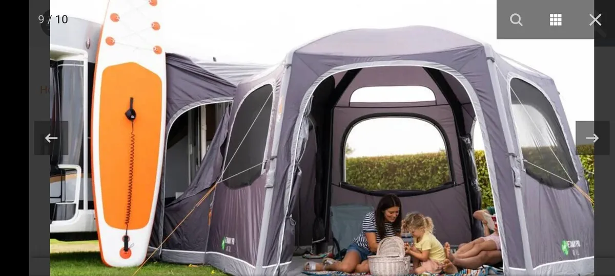 Hexaway pro air (tall) Drive away awning - Image 4
