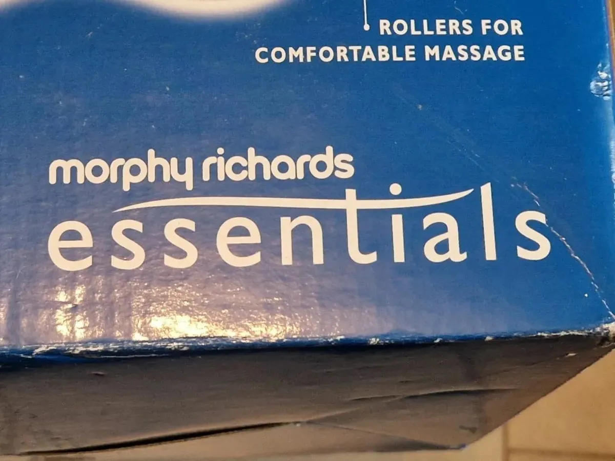 NEW IN BOX Morphy Richards Essentials Foot Spa - Image 3