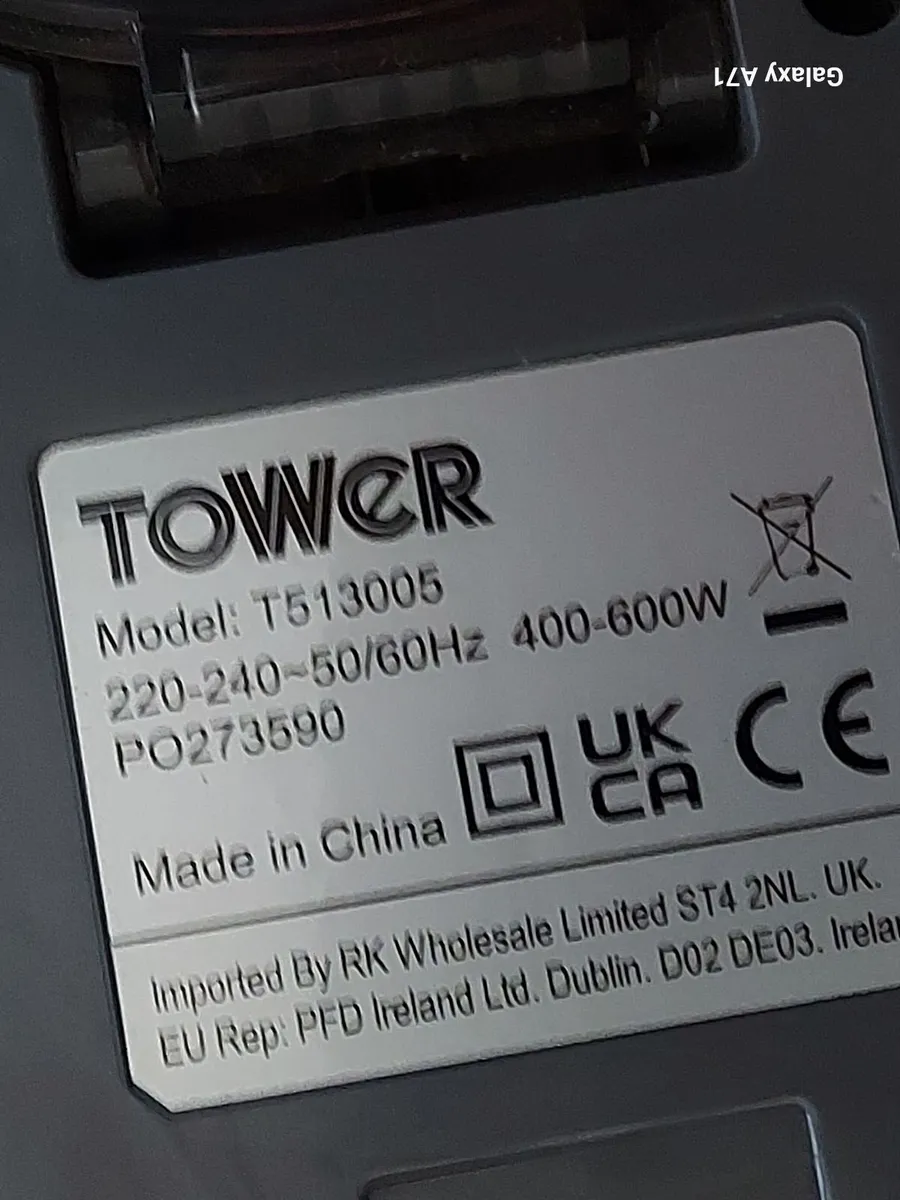 TOWER XEC20 PLUS Vertical wired Vacuum Cleaner - Image 4