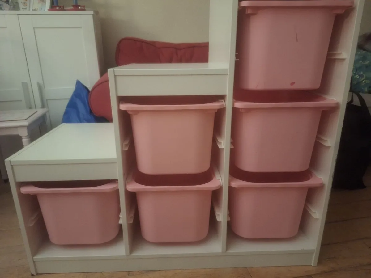 Childrens toy storage Ikea unit - Image 2
